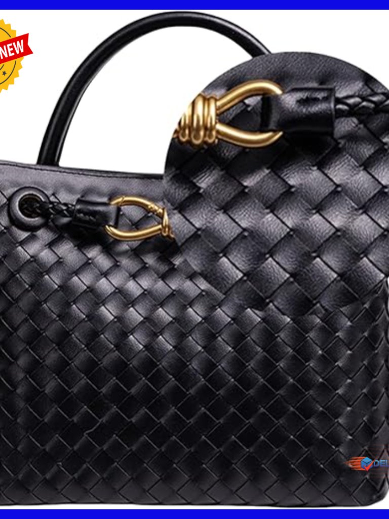 Suede Woven Tote Bag Top-Handle Hobo Clutch Crossbody Purse Shoulder Satchel